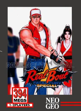 Real Bout Fatal Fury Special / Real Bout Garou Densetsu Special box cover front